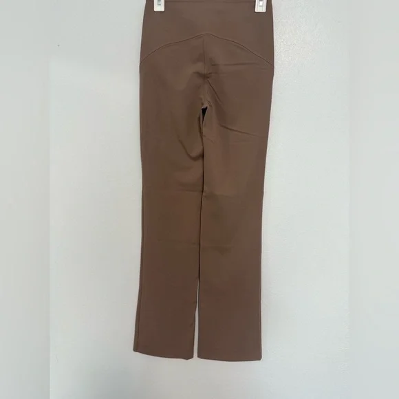 Lululemon Align High Rise Flare Pants Taupe Size 6 Athleisure Yoga